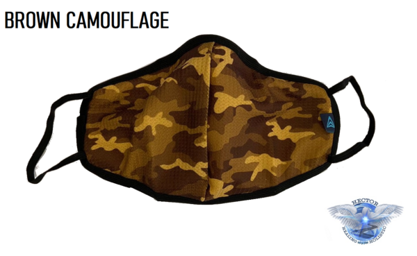 Brown Camouflage Covid 19 Protection Mask