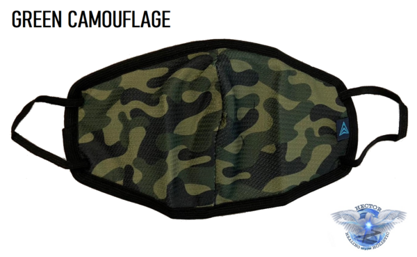 Green Camouflage Covid 19 Protection Mask